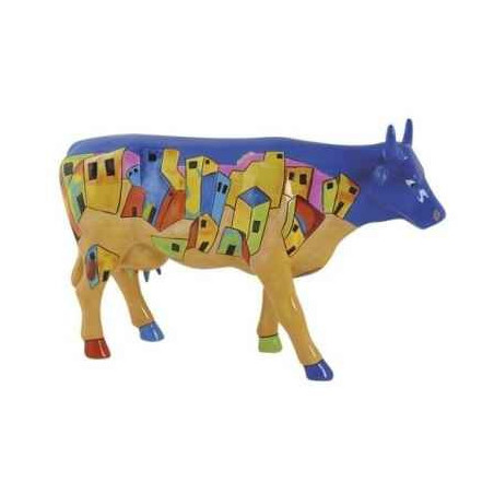 Vache Cow Parade Vibrant Village par Liberty Station -46474