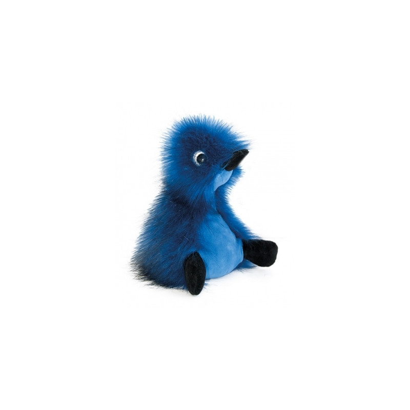 Peluche coin coin bleu nuit - 22 cm -HO2690