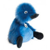 Animaux de la ferme Peluche coin coin bleu nuit - 30 cm -HO2691