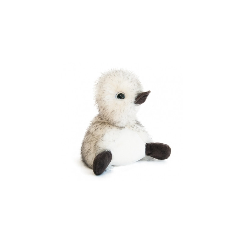 Peluche coin coin cendré - 22 cm -HO2681