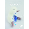 Peluche coin coin marin - 30 cm -CC7019