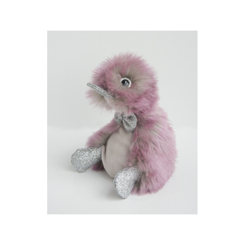 Peluche coin coin orchidee - 18 cm -CC7061