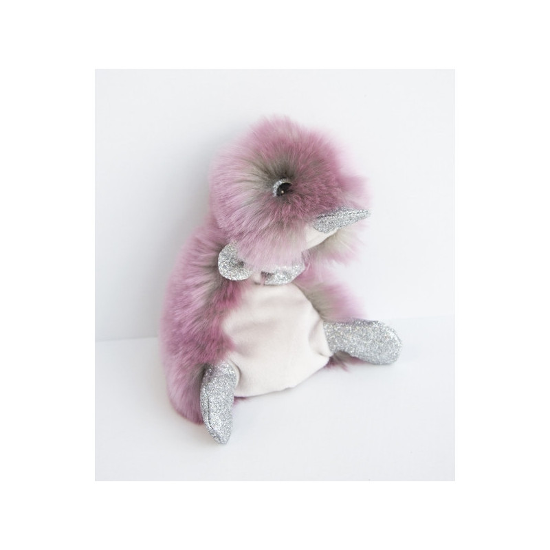 Peluche coin coin orchidee - 22 cm -CC7062