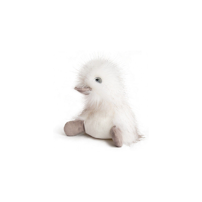 Animaux de la ferme Peluche coin coin panache blanc - 22 cm -HO2680