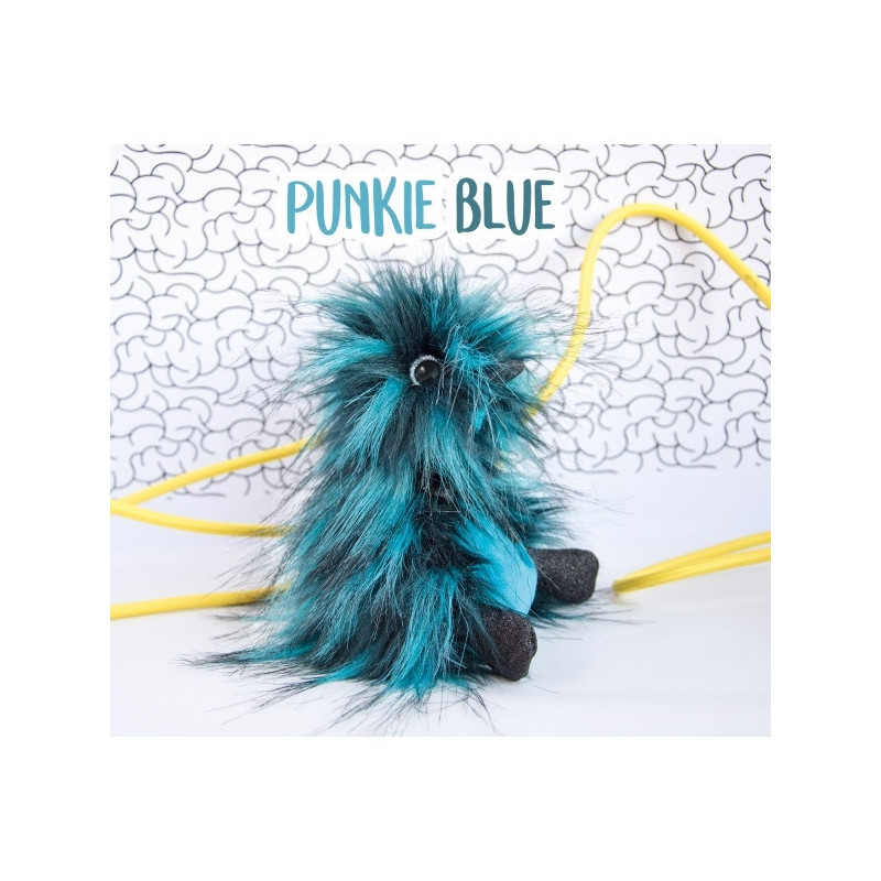 Peluche coin coin punkie blue - 22 cm -CC7026