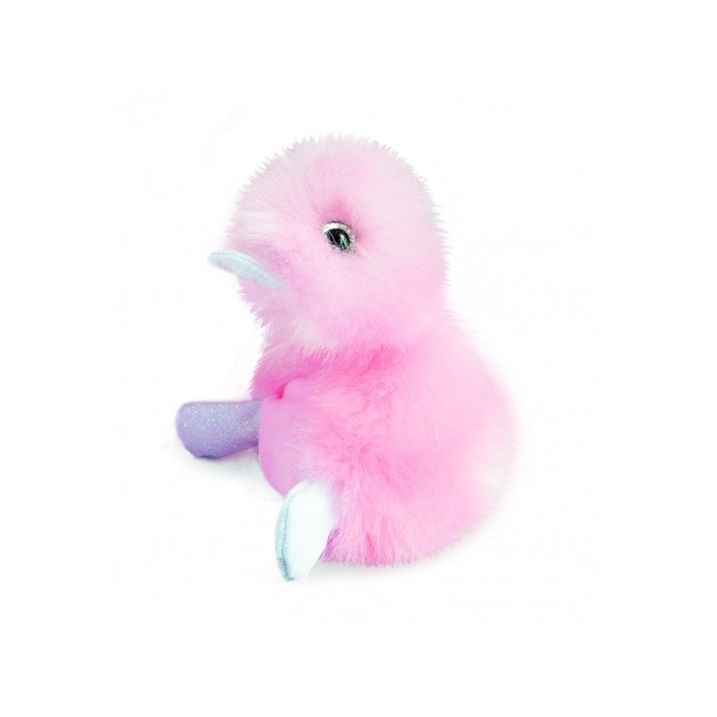 Animaux de la ferme Peluche coin coin rose sorbet - 18 cm -CC7068