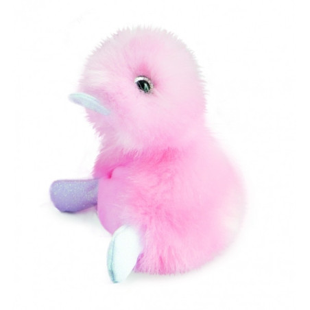 Animaux de la ferme Peluche coin coin rose sorbet - 18 cm -CC7068