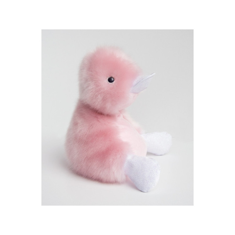 Peluche coin coin rose sorbet - 30 cm -CC7069