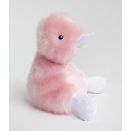 Animaux de la ferme Peluche coin coin rose sorbet - 30 cm -CC7069