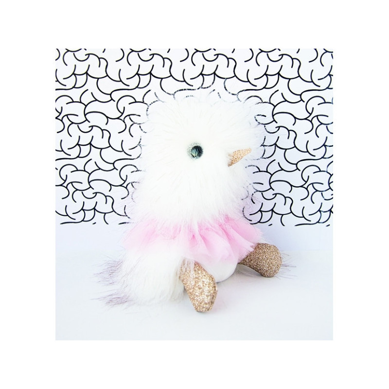 Animaux de la ferme Peluche coin coin tutu - 18 cm -CC7022