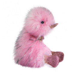 Animaux de la ferme Peluche coin coin ziggy rose - 18 cm -CC7056