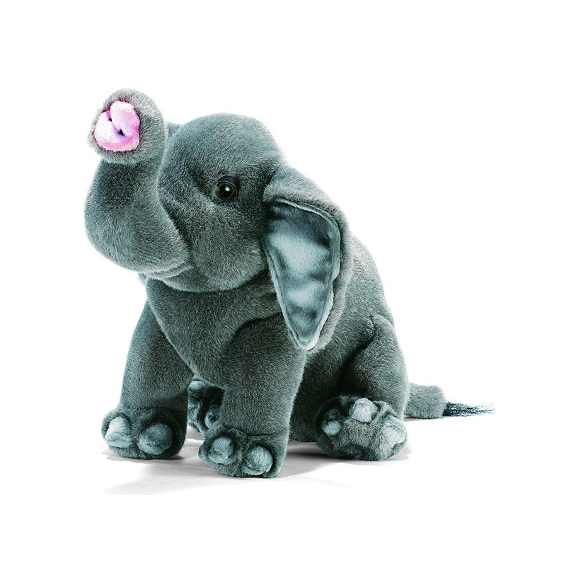 Animaux sauvage Éléphanteau 31 cm peluche animalière -3885