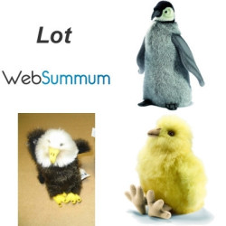 Décoration OiseauxPromotion Peluche oiseaux peluche animalière -LWS-27 Anima