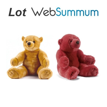 Animaux-Bois-Animaux-Bronzes propose Promotion Peluche Ourson peluche animalière -LWS-32