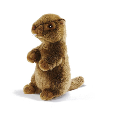 Animaux de la forêt Marmotte siffleuse 18cm peluche animalière -1668