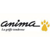 Animaux de la forêt Marmotte echarpe rose siffleuse 18cm peluche animalière -M073