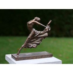 Décoration Statuette bronze personnage Statuette ballerine bronze -AN2398BRW-P