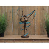 Décoration Statuette bronze personnage Statuette gymnaste avec ruban bronze -AN2418BR-HP
