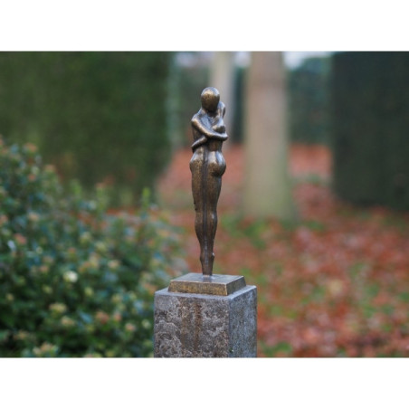 Décoration Statuette bronze personnage Statuette amoureux modernes bronze -AN2702BR-BI