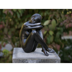 Décors Animaux en Bronze Statuette femme nue bronze -AN0504BR-B