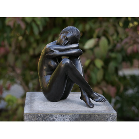 Décors Animaux en Bronze Statuette femme nue bronze -AN0504BR-B