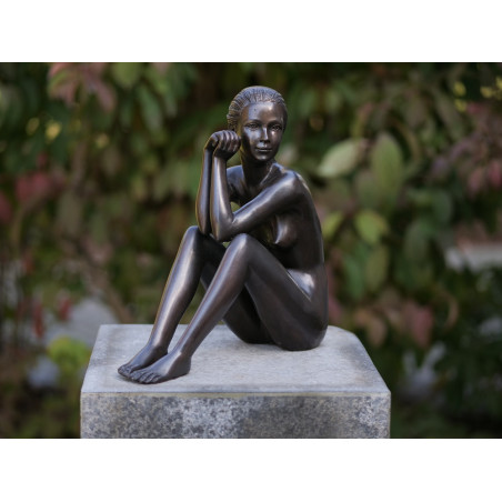 Décors Animaux en Bronze Statuette femme nue bronze -AN0511BR-B
