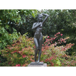 Décors Animaux en Bronze Statue bronze femme nue debout 120cm