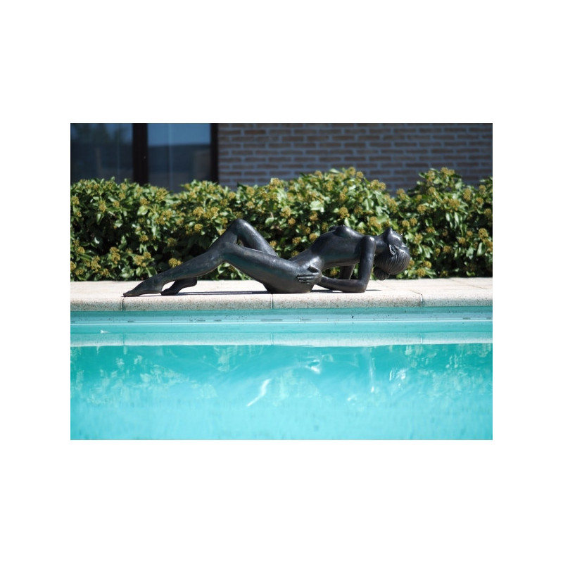 Décors Animaux en Bronze Statue bronze femme nue -B1373
