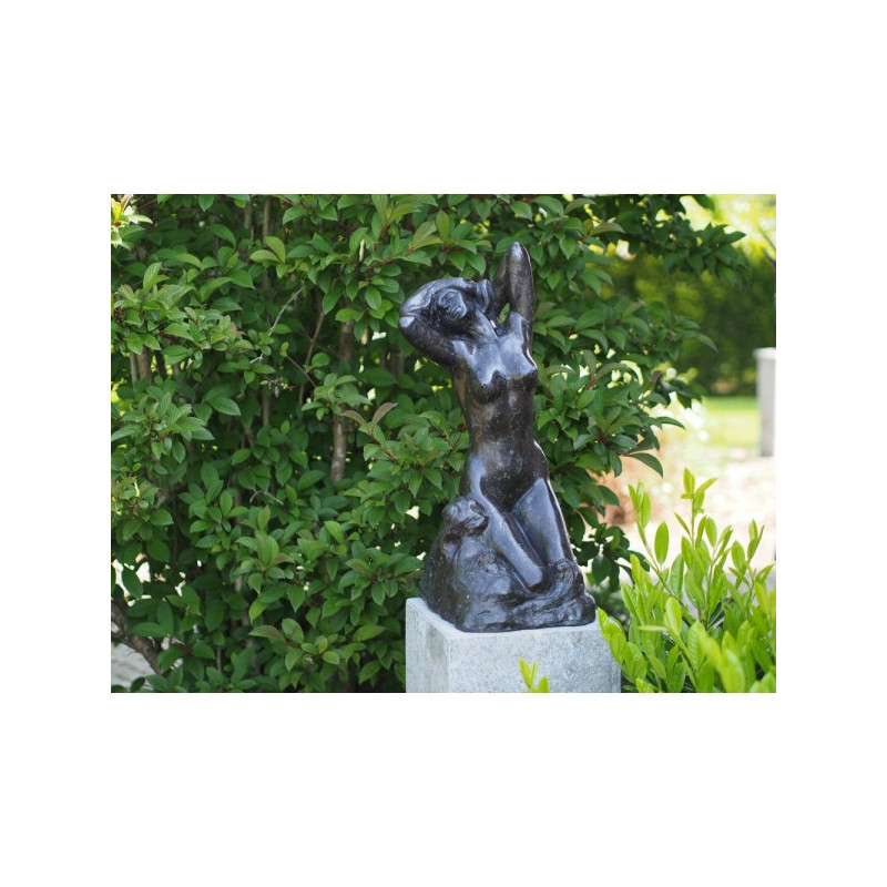 Statue bronze toilette de vénus de rodin -B55936