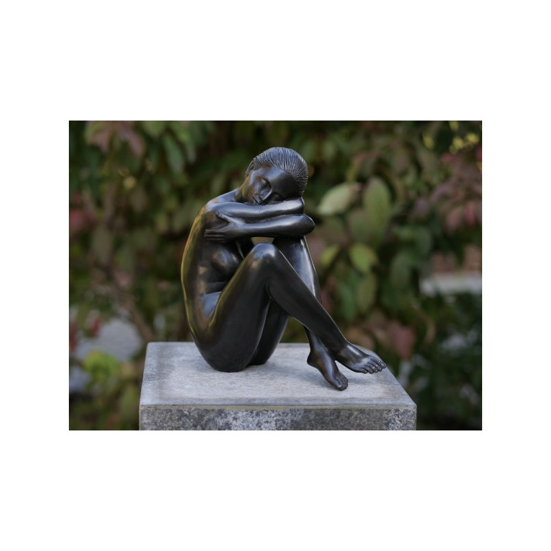 Décors Animaux en Bronze Statuette femme nue bronze -AN0504BR-B