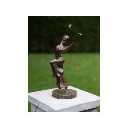 Décors Animaux en Bronze Statuette fille qui danse bronze -AN2399BRW-P