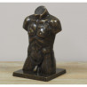 Décors Animaux en Bronze Statuette bronze petit torse d'homme cm