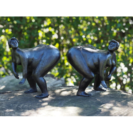 Décors Animaux en Bronze Statuette grande dame à gauche bronze -AN1370BR-B-L