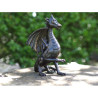 Décors Animaux en Bronze Statuette dragon bronze -BS1403B