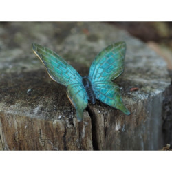 Décors Animaux en Bronze Papillon vert bronze -HW1825BRW-HP