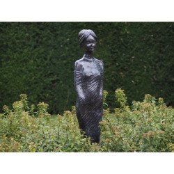 Décors Animaux en Bronze Statue bronze femme moderne -B47302
