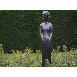 Décors Animaux en Bronze Statue bronze femme moderne -B47306