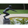 Décors Animaux en Bronze Statue bronze femme plongeant 90cm