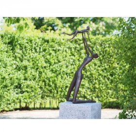 Statue bronze mère et enfant moderne -B88200
