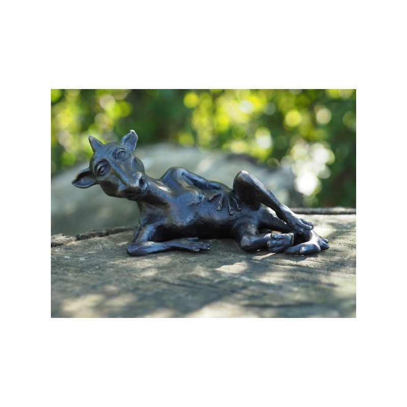 Statuette bébé dragon bronze -AN1371BR-B