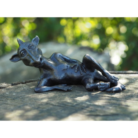 Décors Animaux en Bronze Statuette bébé dragon bronze -AN1371BR-B