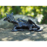 Décors Animaux en Bronze Statuette bébé dragon bronze -AN1371BR-B