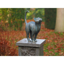 Décors Animaux en Bronze Statuette chat bronze -AN2677BR-VI