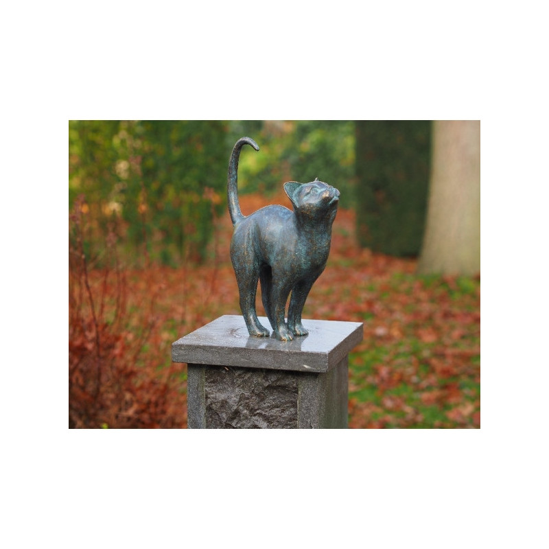 Décors Animaux en Bronze Statuette chat bronze -AN2677BR-VI