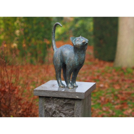 Décors Animaux en Bronze Statuette chat bronze -AN2677BR-VI