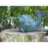 Décors Animaux en Bronze Statuette fontaine à poissons bronze -AN1140BR-V-L