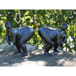 Décors Animaux en Bronze Statuette grande dame à gauche bronze -AN1370BR-B-L