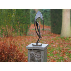 Décors Animaux en Bronze Statuette sculpture moderne 'endless' petite bronze -AN2682BR-BI