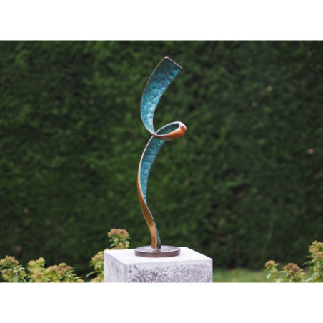 Décors Animaux en Bronze Statuette sculpture moderne 'helix bronze -AN1546BR-HP