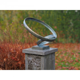 Statuette sculpture moderne 'together bronze -AN2701BR-VI